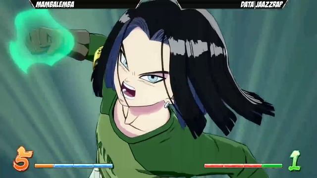 DATA|JaazzRap(Broly(DBS)/GT Goku/Android 17) Fights Mamadalemba(Kid Buu/GT Goku/SSJ Goku)[DBFZ PS4]