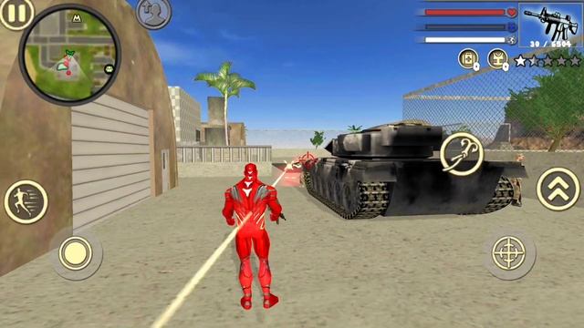 Iron Rope Hero Vice Town City - Fun at NY City - Android Gameplay