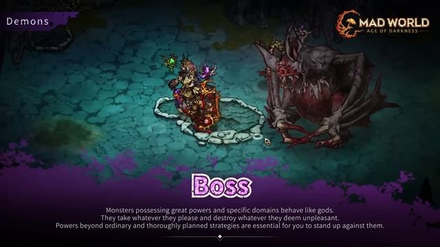 Demons, dread beyond imaginations｜Mad World - Age of Darkness - MMORPG