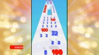 Number Master - 2048 Number Run 3d gameplay Android, iOS New Update All Levels part 4 #numbermaster
