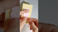 Пришивание аппликации Шов ВПЕРЕД ИГОЛКУ Running Stitch #shortvideo #diy #feltcrafts #фетр #handmade