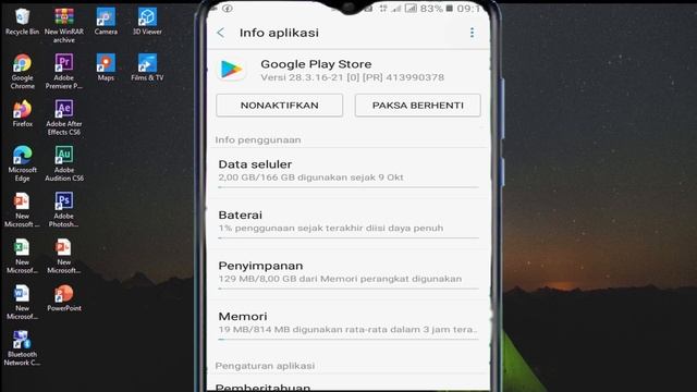 CARA MENGATASI GOOGLE PLAY SERVICE TELAH BERHENTI