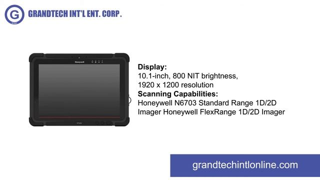 HONEYWELL RT10A/W RUGGED TABLET