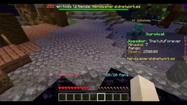 ENTRANDO A EMERALD POR PRIMERA VEZ | Minecraft (Ft Planeta Gamer Pro)