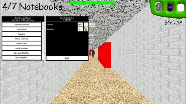 I Ruined Baldi's Basics Using Mods