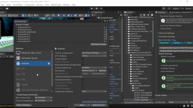 How To Generate APK file Or Build of The Game in Unity |3D| in Urdu