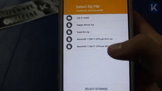Install rom cook XenonHD 7.1.2 for G530H