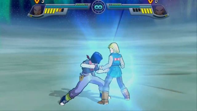 Budokai 4 V.04 set Android 17(J Sensei) vs Android 18 (Luvumba)