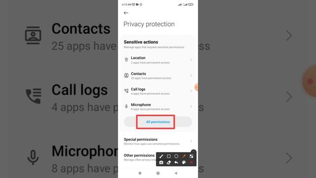 Google Play Store Apps don’t access permission on SMS | Xiaomi Phone