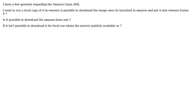 DevOps & SysAdmins: Amazon Linux AMI questions