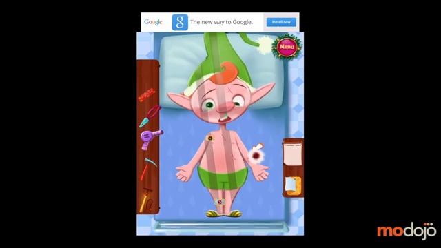 Santa Rescue Saga (iPhone/iPad) Inflate The Elf Pt.2
