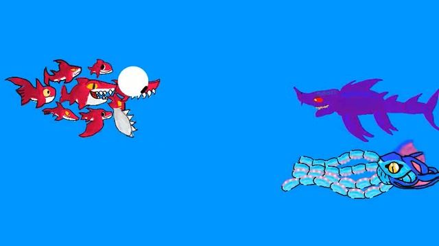 frenzy vs kraken and dark magic shark