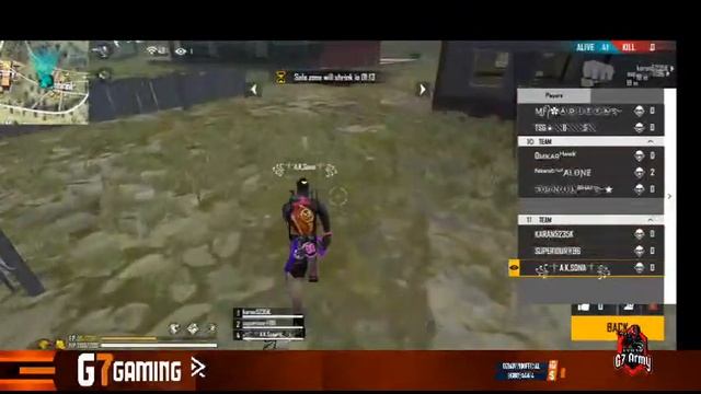 🔴G7 Gaming Free fire Live || Squad war 2.0 Registration || Register Yourself as fast can