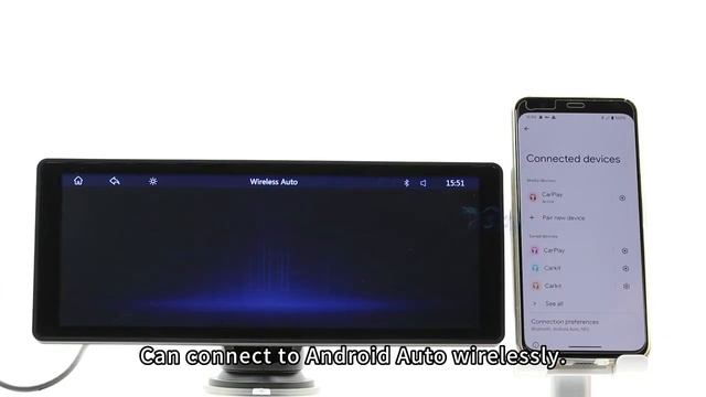 Автомобильный мультимедийный видеоплеер с Wi-Fi и экраном 10,26 дюйма