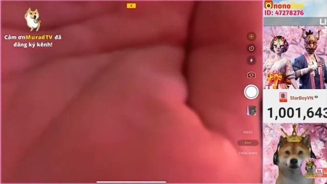 StarboyVN đã lộ mặt thật trên live stream mừng 1 triệu sub