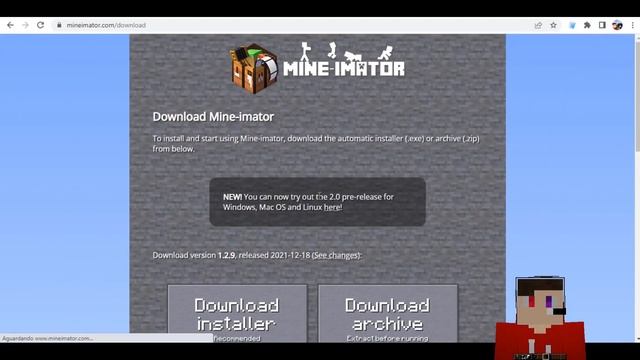 Mine Imator Explicando Como Baixar