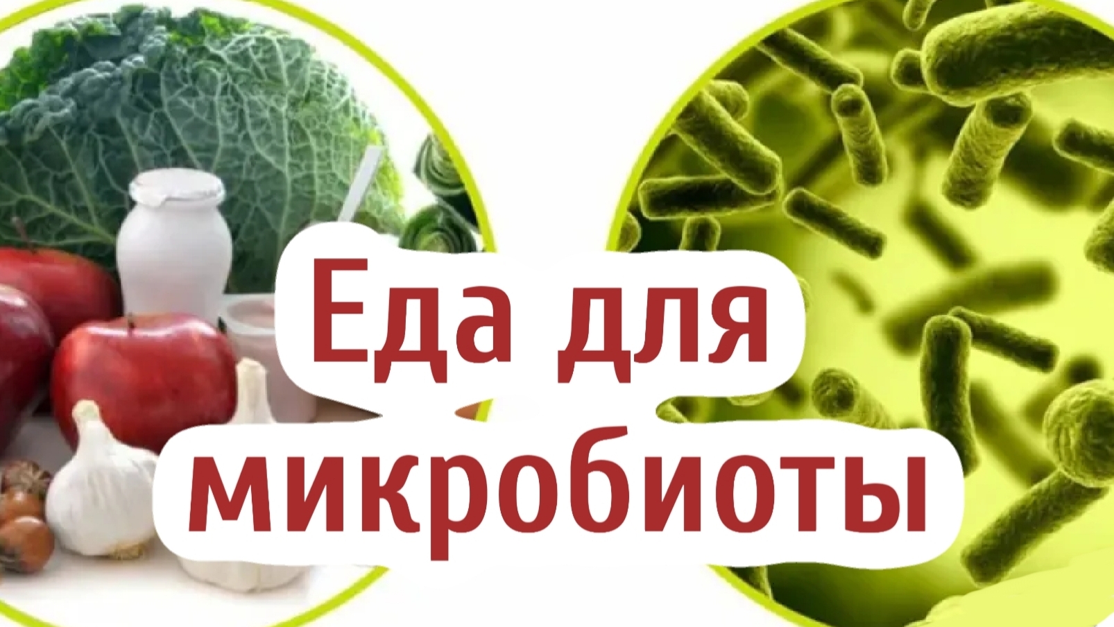 Еда для микробиоты