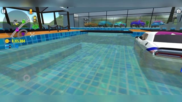 Wash the Didge Challenger in the Pool | Car Simulator 2 - Android Gameplay