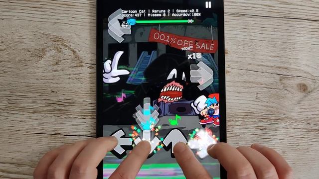 Mickey Mouse - Deathly Happy | Cartoon Cat - Reruns 2 | Baldis Basic - Basic Song FNF Android Game