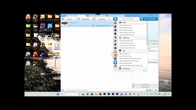 Pioneer douple teyp uygun video format ayarı