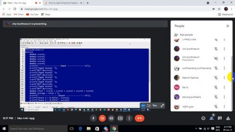 មេរៀនទី1៖ ណែនាំអំពីភាសា C (2021-06-09) p2