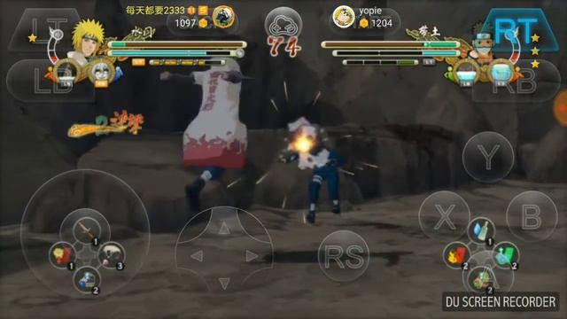 Naruto ultimate ninja storm 3 android gameplay.....