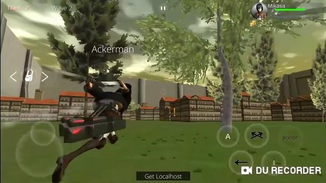 Attack on Titan multiplayer android game offline gameplay! 81 MB