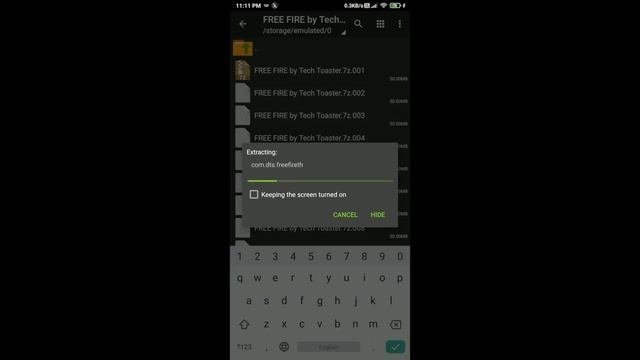 🔥Free Fire [APK+OBB] 50MB parts | |#TechToaster🔥
