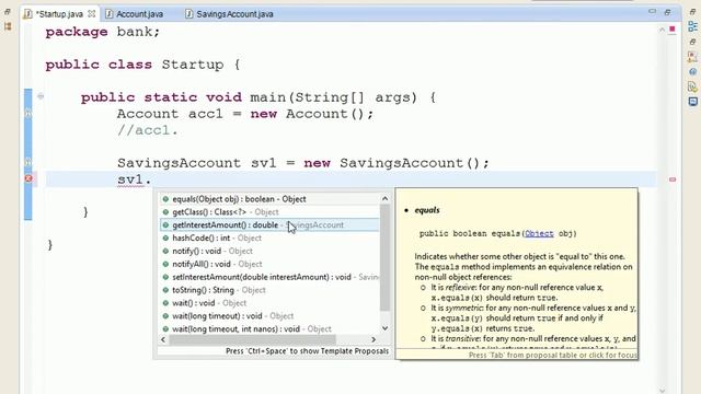 10. Android App Development by BASIS (Java Inheritance relationship part 1)