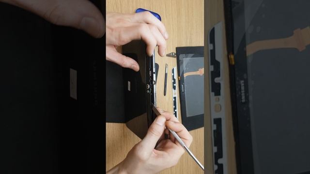 How to dissamble Samsung n8000 tablet 10 inch for touch screen repair