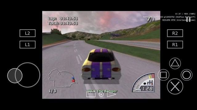 AetherSX2 New PS2 Emulator Android Rumble Racing OnePlus 7T