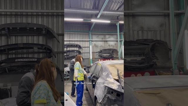 Колорист - девушка в Castle Motors😱