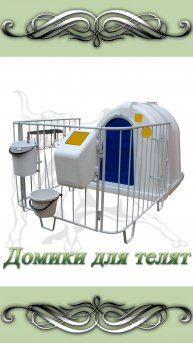 Домик для теленка! #зоотехнологии