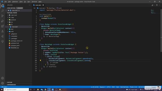 [ENG SUB] [4K] [Null Safety] FLUTTER 2 - 15. Creating Package | Membuat Package