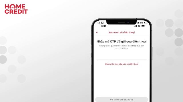 Hướng dẫn lấy lại tên đăng nhập trên ứng dụng Home Credit