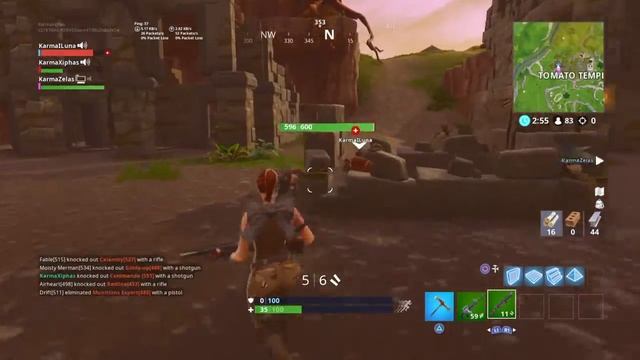 when u box a nibba in but its early game and u have no mats