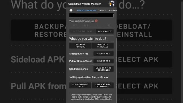 GeminiMan WearOS Manager - What is it and How To Use it...