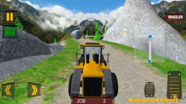 Heavy Rock Mining Cutter Simulator - Off Road Excavator - Android Gameplay