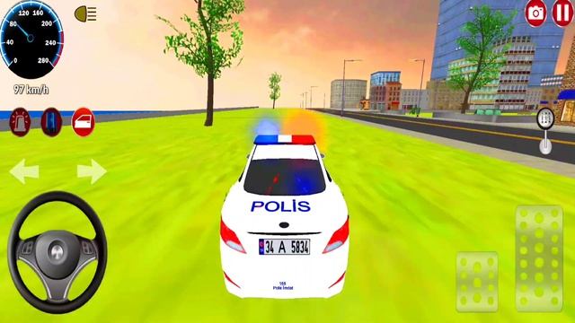 Real Police Car Driving Simulator#32 - Police Car Games - Android IOS Gameplay