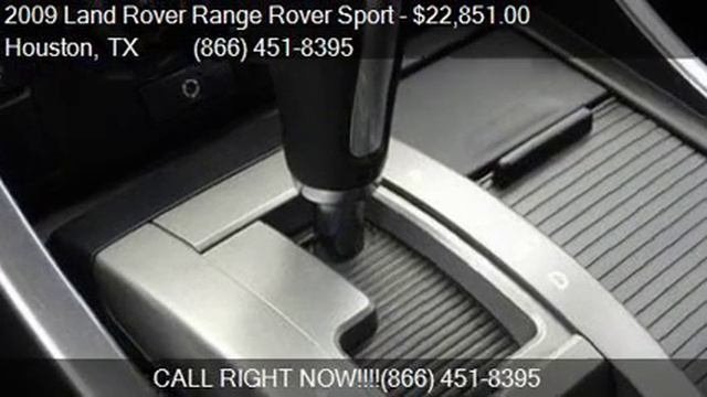 2009 Land Rover Range Rover Sport HSE 4x4 4dr SUV For Sale I