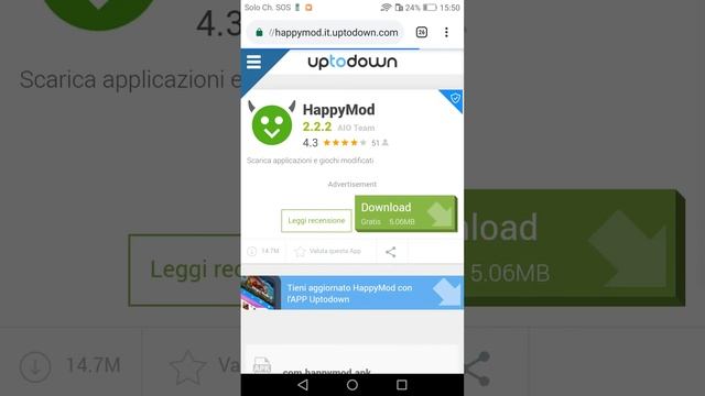 Come scaricare happy mod