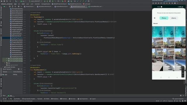 Implementing Image/Video/Document’s picker In Jetpack Compose.