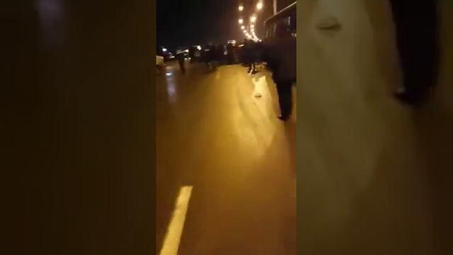 Гололед в Махачкале