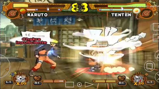 Naruto Shippuden Ultimate Ninja 5 Latino (ps2)Aethersx2 corriendo en 4gb ram snapdragon 662