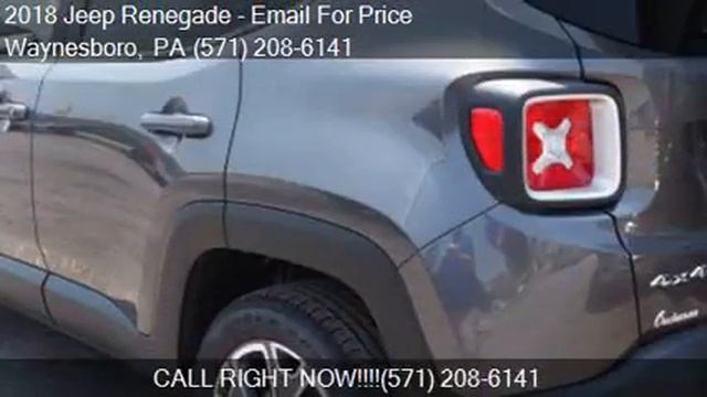 2018 Jeep Renegade Limited 4x4 4dr SUV for sale in Waynesbor