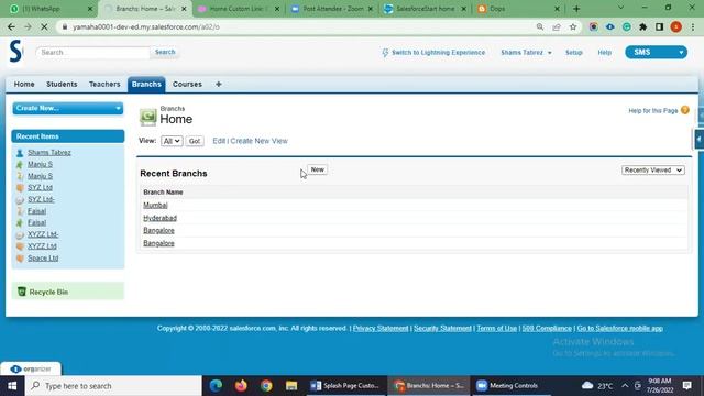 Add Splash Page to Custom Object Tab