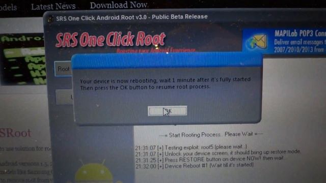 SRSRoot: Howto Root LG L5 - E610 / E612 / E617 (One-Click-Root)