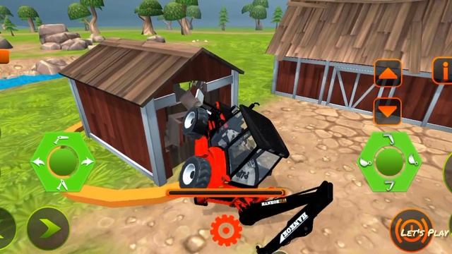 Virtual Village Excavator JCB game । 3D Android Gameplay। let's Play Game।