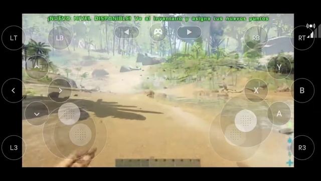 JUEGO ARK DE PC EN ANDROID CON UN EMULADOR, CORRERA EN GAMA BAJA? ARK SURVIVAL GAMEPLAY