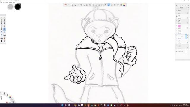 How to Draw Lineart |  Sketchbook App Digital (& Traditional) Tutorial